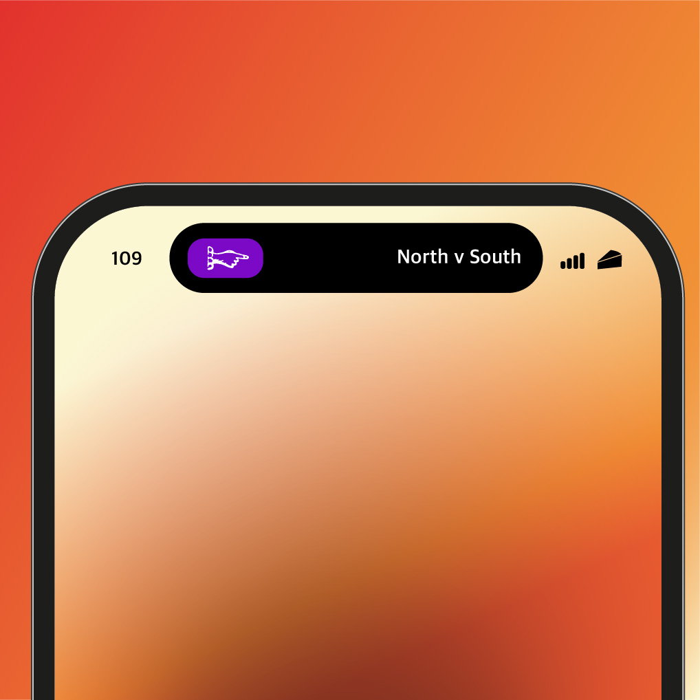North v South